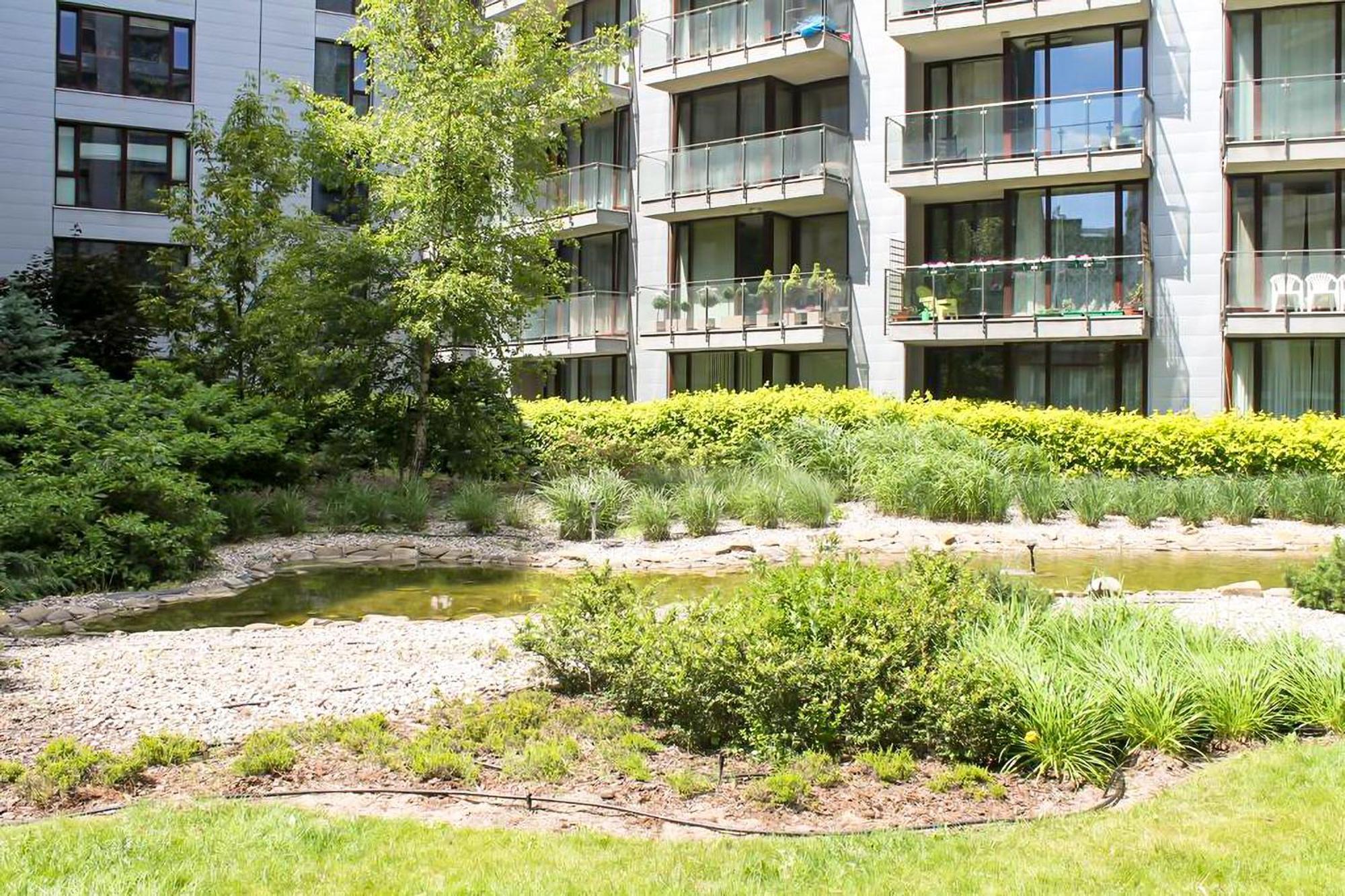 Triton Apartments In Warschau Exterior foto