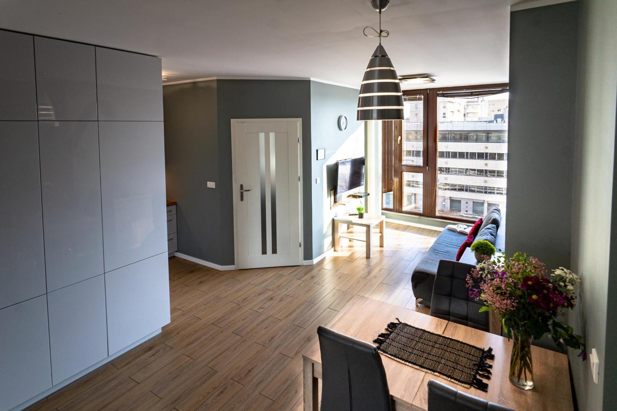 Triton Apartments In Warschau Exterior foto